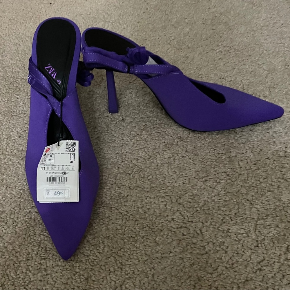 Brand new with tags! Purple heels